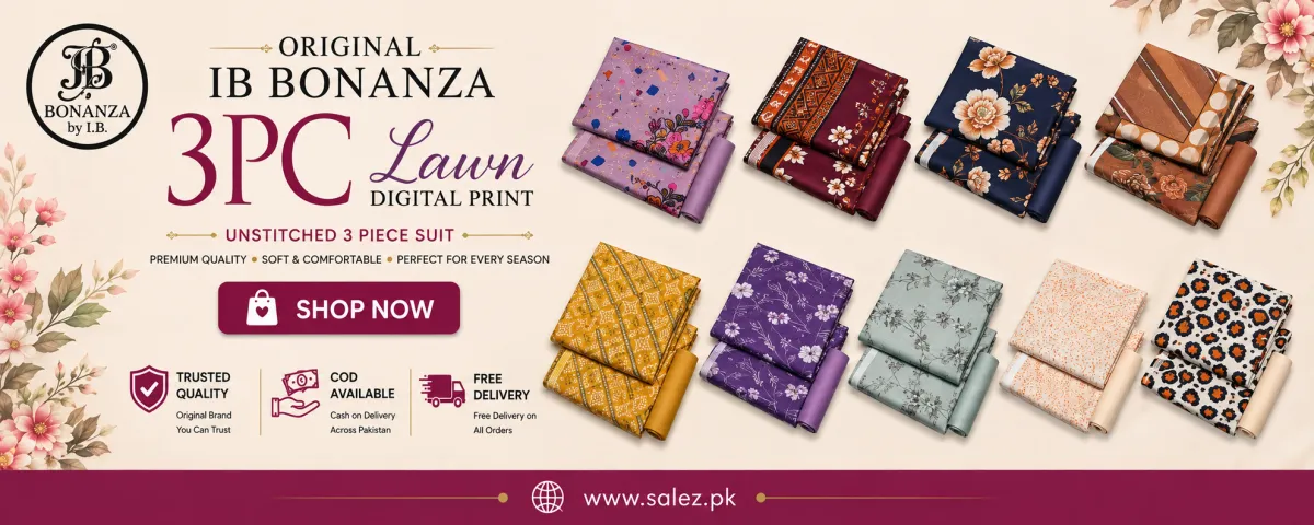 Lawn 3pc Print