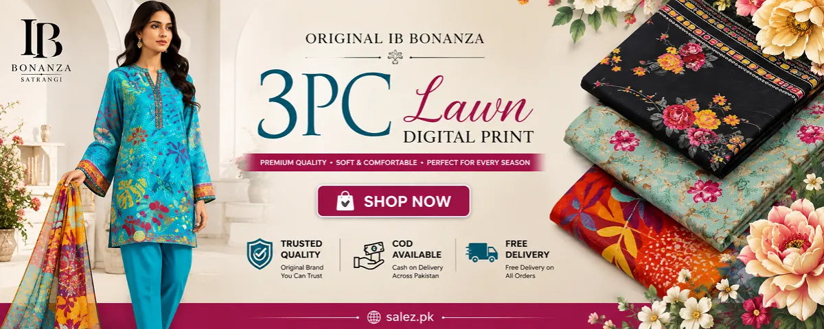 Lawn 3pc Print