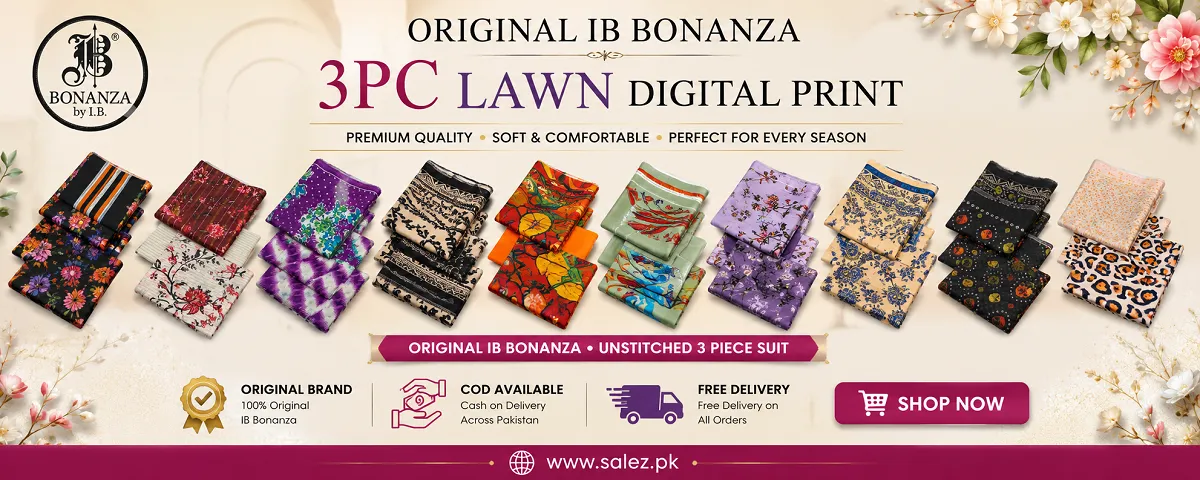 Lawn 3pc Print